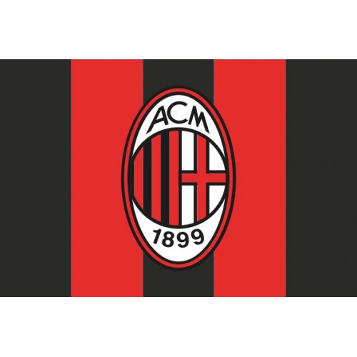 Флаг  ФК Милан